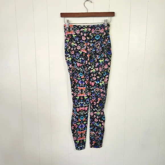 Lululemon Base Pace High-Rise Tight 28" Leggings Nulux Flowerscope Black Size 4 - Picture 8 of 8